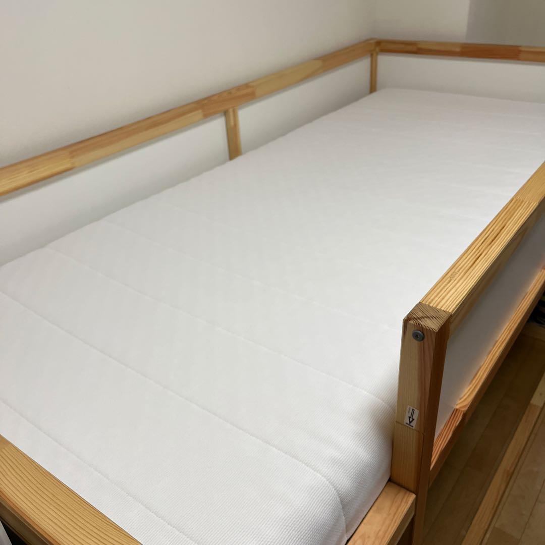 IKEA KURA キューラ　リバーシブル ベッド　ホワイト　二段ベッド　ロフト