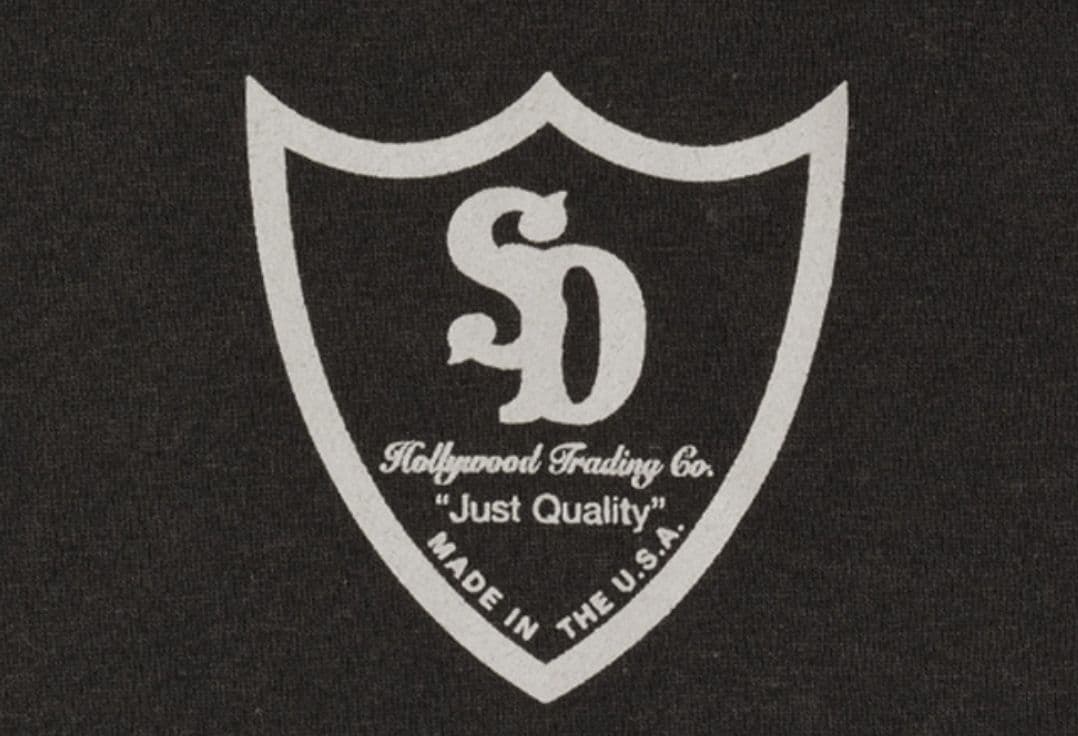 HTC × STANDARD CALIFORNIA LOGO T BLACK