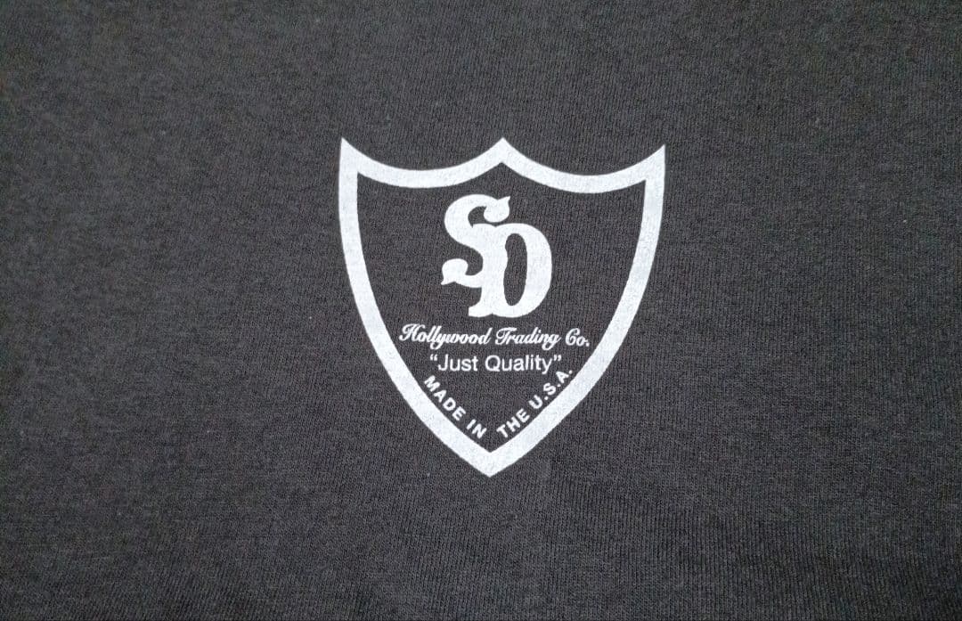 HTC × STANDARD CALIFORNIA LOGO T BLACK