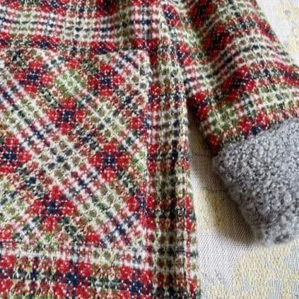 M.＆KYOKO リバーシブル コート ニット ゆったりめサイズ1 美品 高級