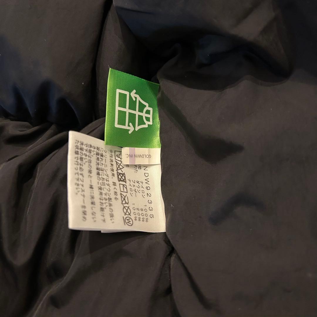 極美品ザ　ノースフェイス ヌプシジャケット グリーン　NDW9235 ダウン