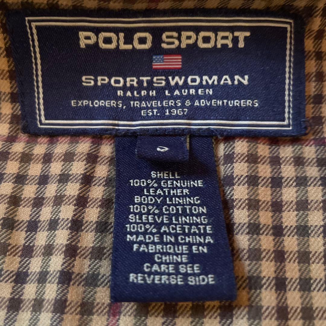 ラルフローレン　レザージャケット　スポーツジャケット