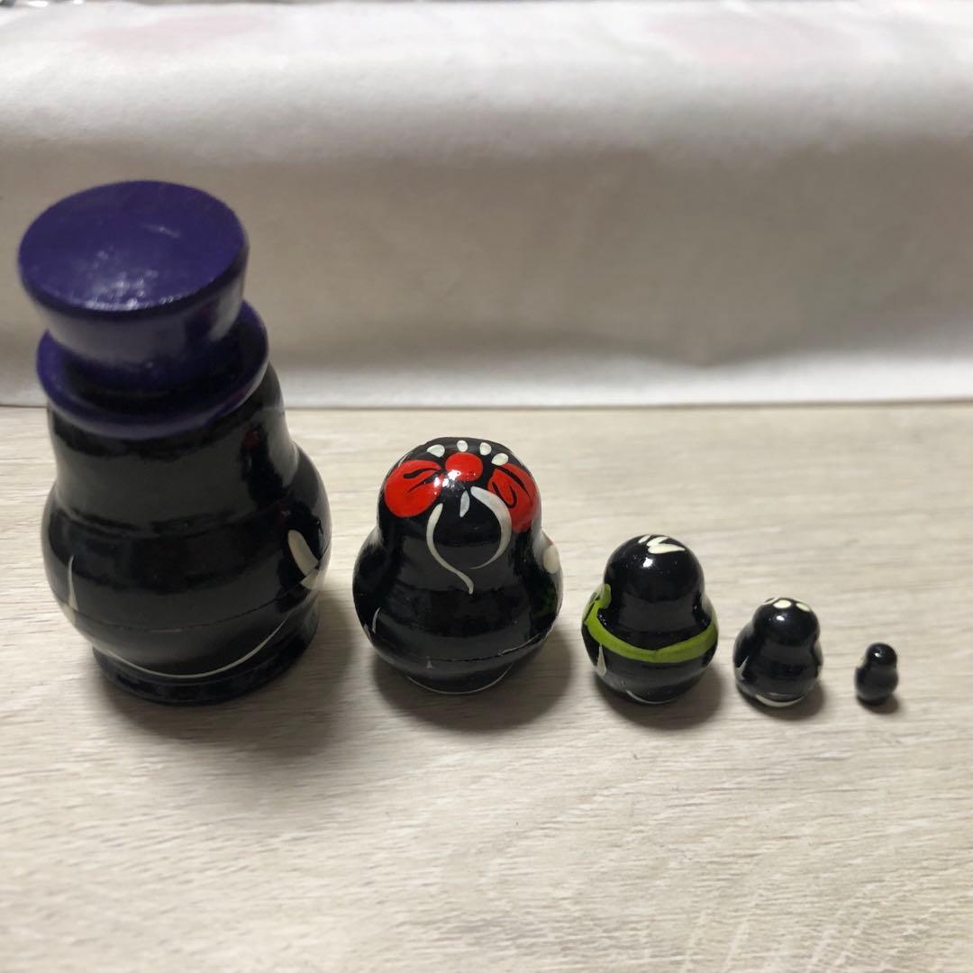 ペンギン マトリョーシカ 5P