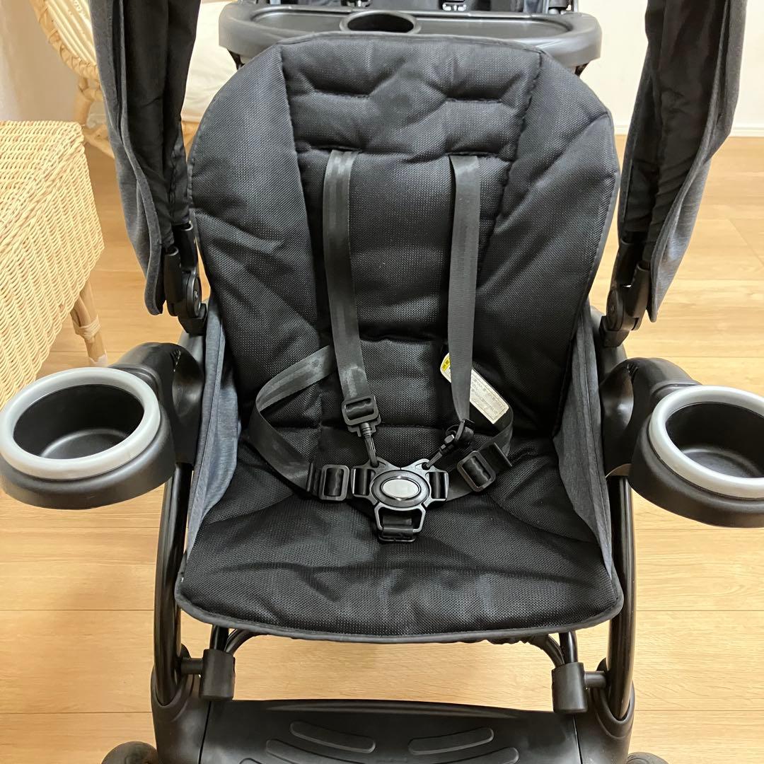 美品 KATOJI 2人乗り ベビーカー 二人でゴーDX