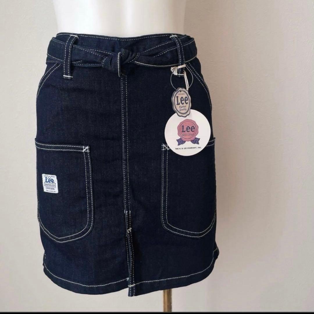 新品★リーLeeショートエプロン デニム キッチン アウトドア ユニセックス