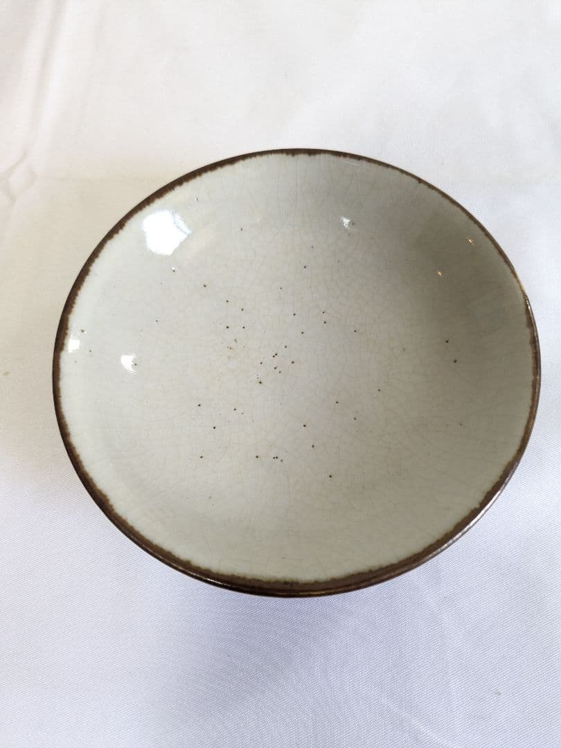 清水六三郎 麦藁手 蓋付き 茶碗 2客セット