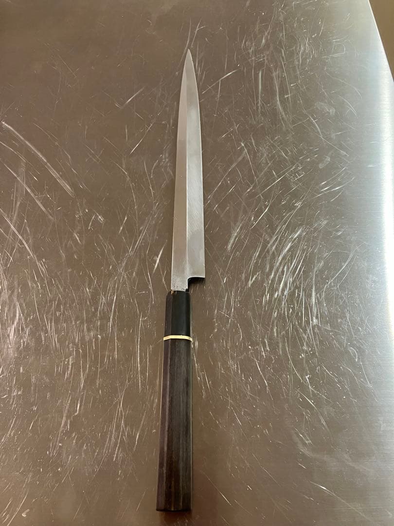 柳刃包丁 テッサ包丁　包丁　フグ引き　本焼