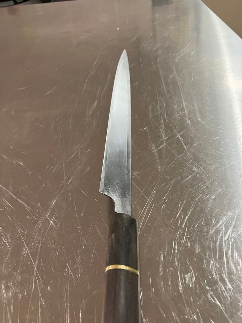 柳刃包丁 テッサ包丁　包丁　フグ引き　本焼