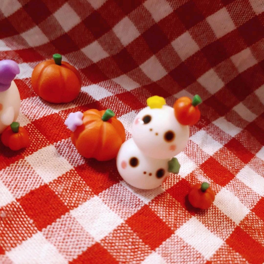 ハロウィン☆カボチャ&仲良しドクロ