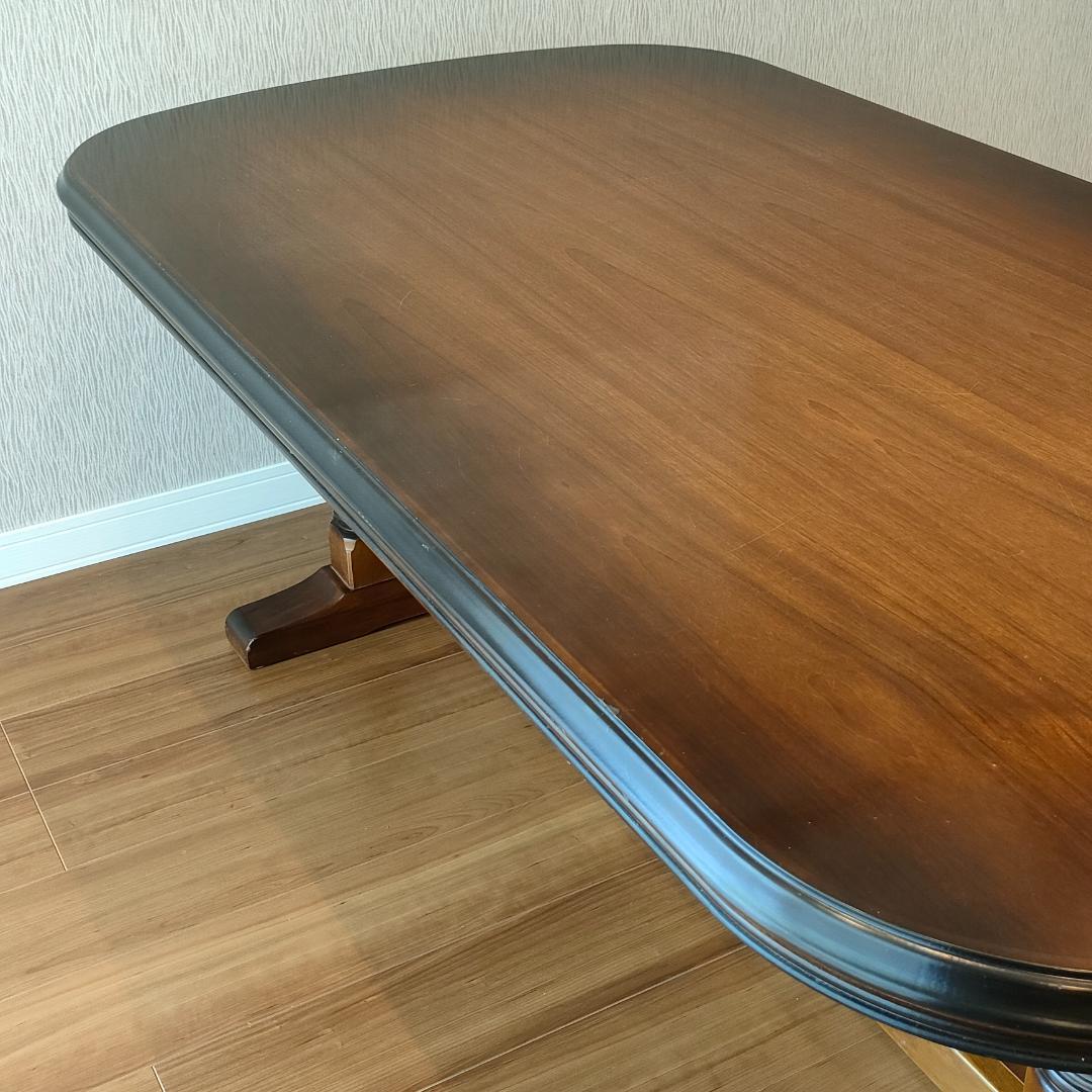 カリモク　コロニアル　ダイニングテーブル　アメリカンカントリー