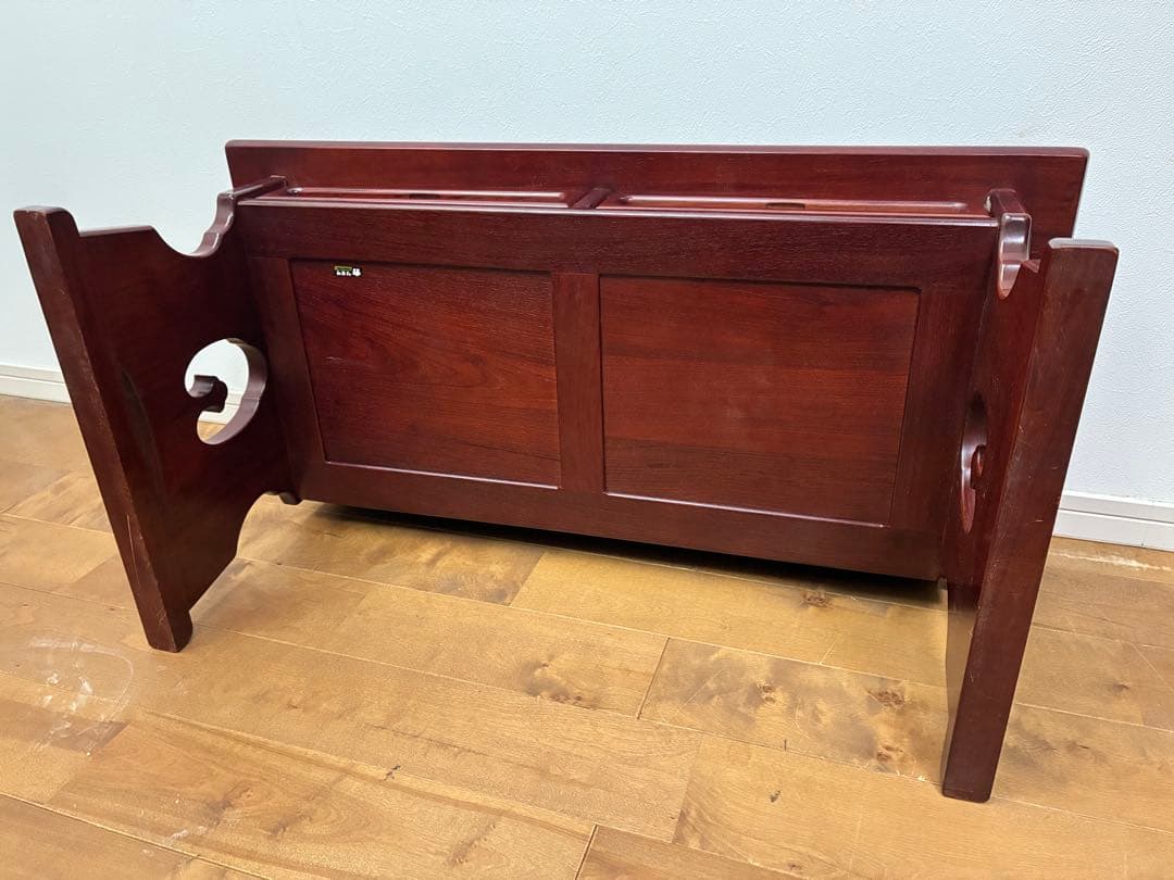 【送料無料】カリモク　座卓　引き出し付きテーブル