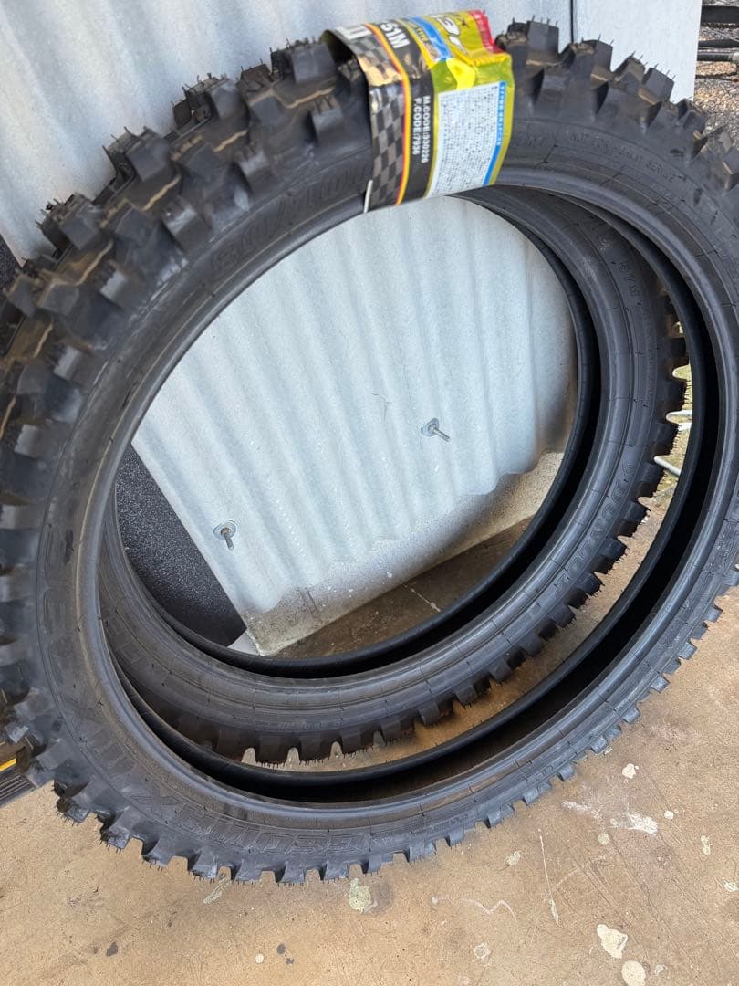 DUNLOP GEOMAX MX33 オフロードタイヤ 2本セット