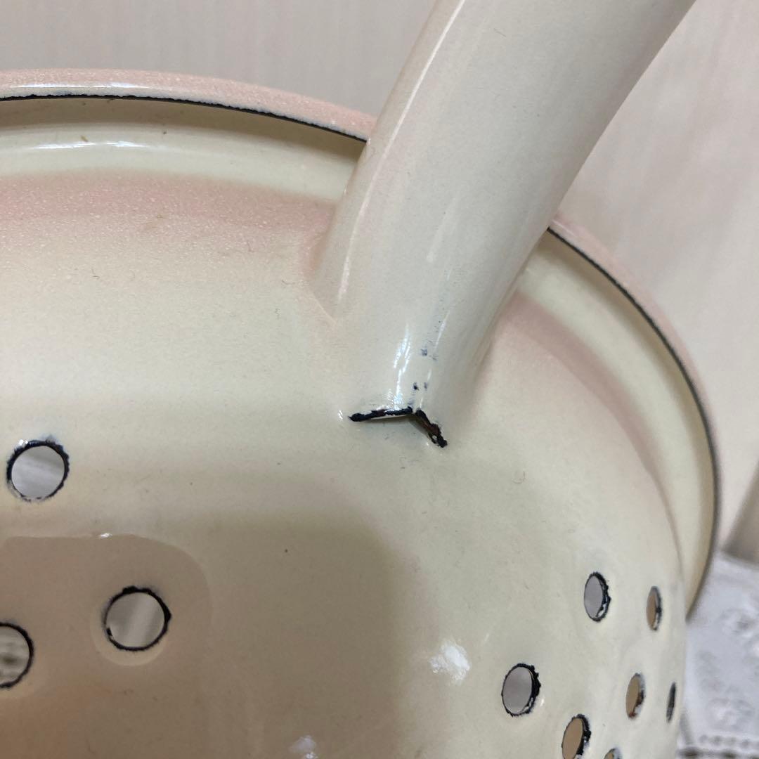 イマン　ダイアナローズ　足付片手コランダー