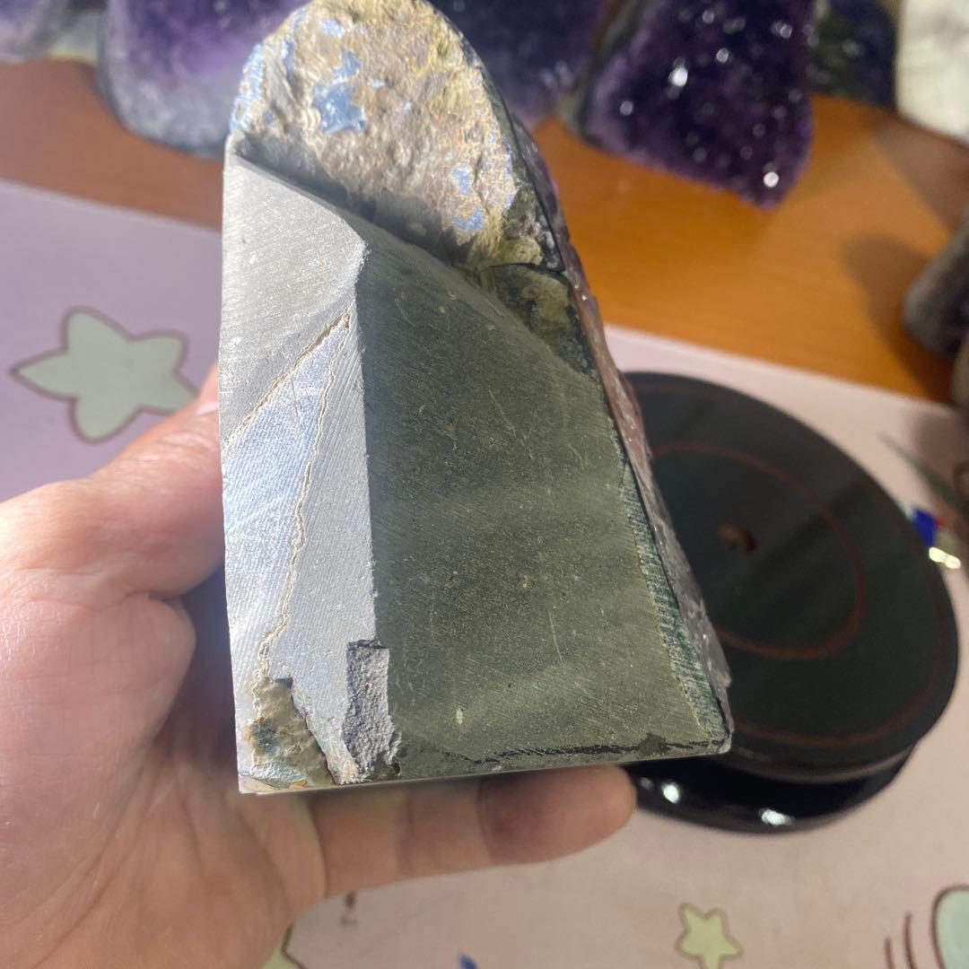 【極上】ウルグアイ産アメジストクラスター1243g絶品超濃い超美しい 幸運水晶