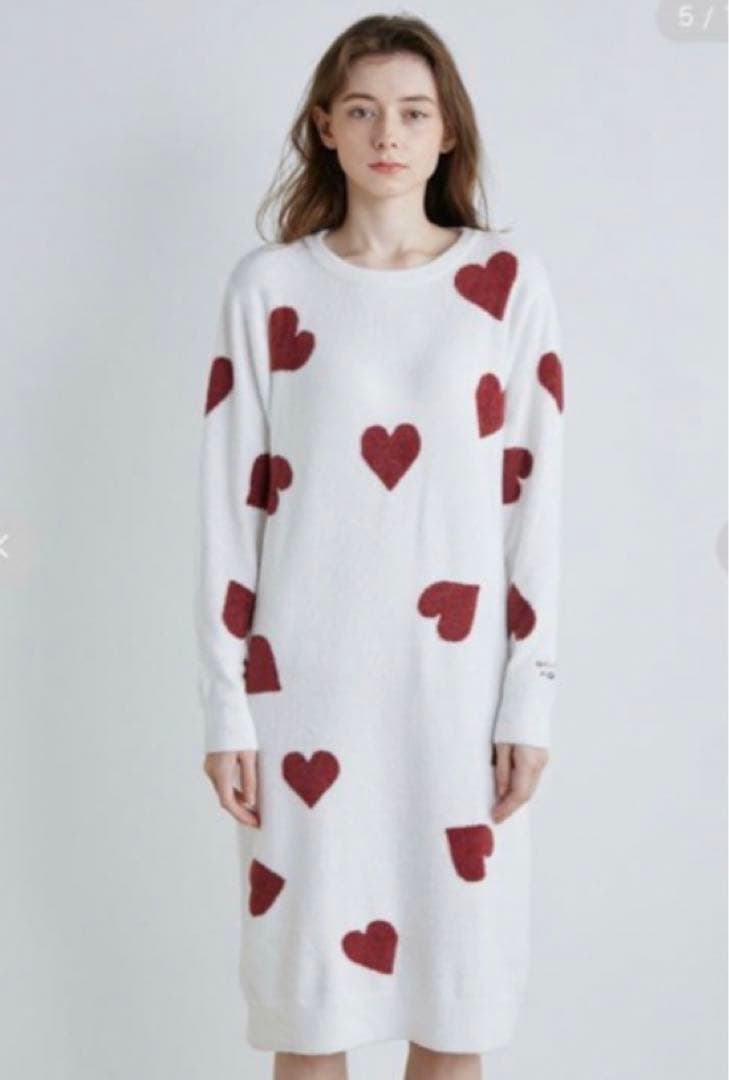 ジェラートピケ ❤︎ホットスムーズィーワンピース&ソックス&ヘアバンド