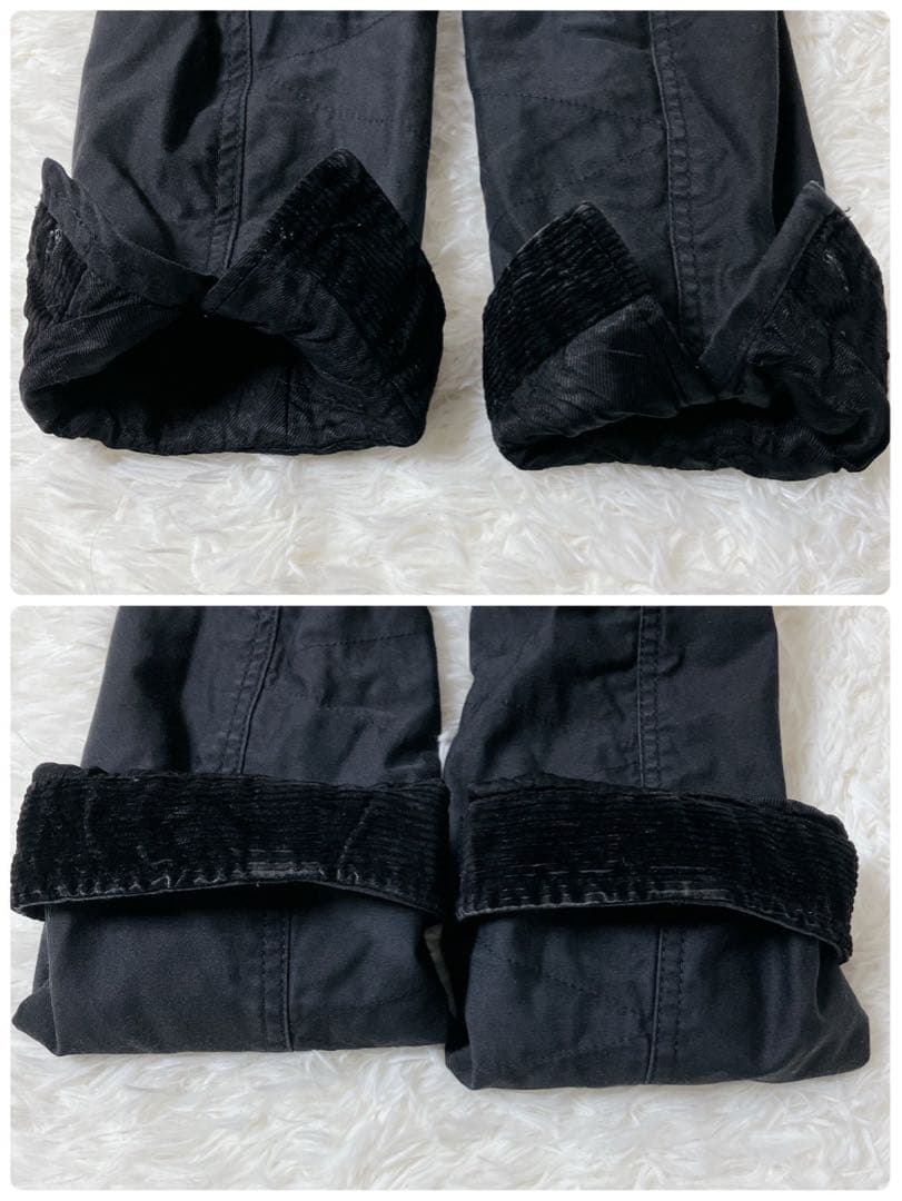 エンジニアードガーメンツ ハンティングジャケット 黒 USA製 フード S