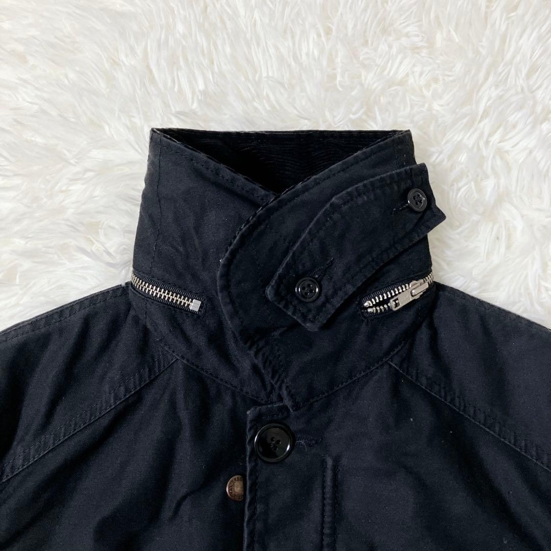 エンジニアードガーメンツ ハンティングジャケット 黒 USA製 フード S