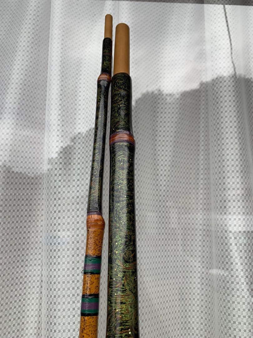 竹製 鮎竿 約550cm