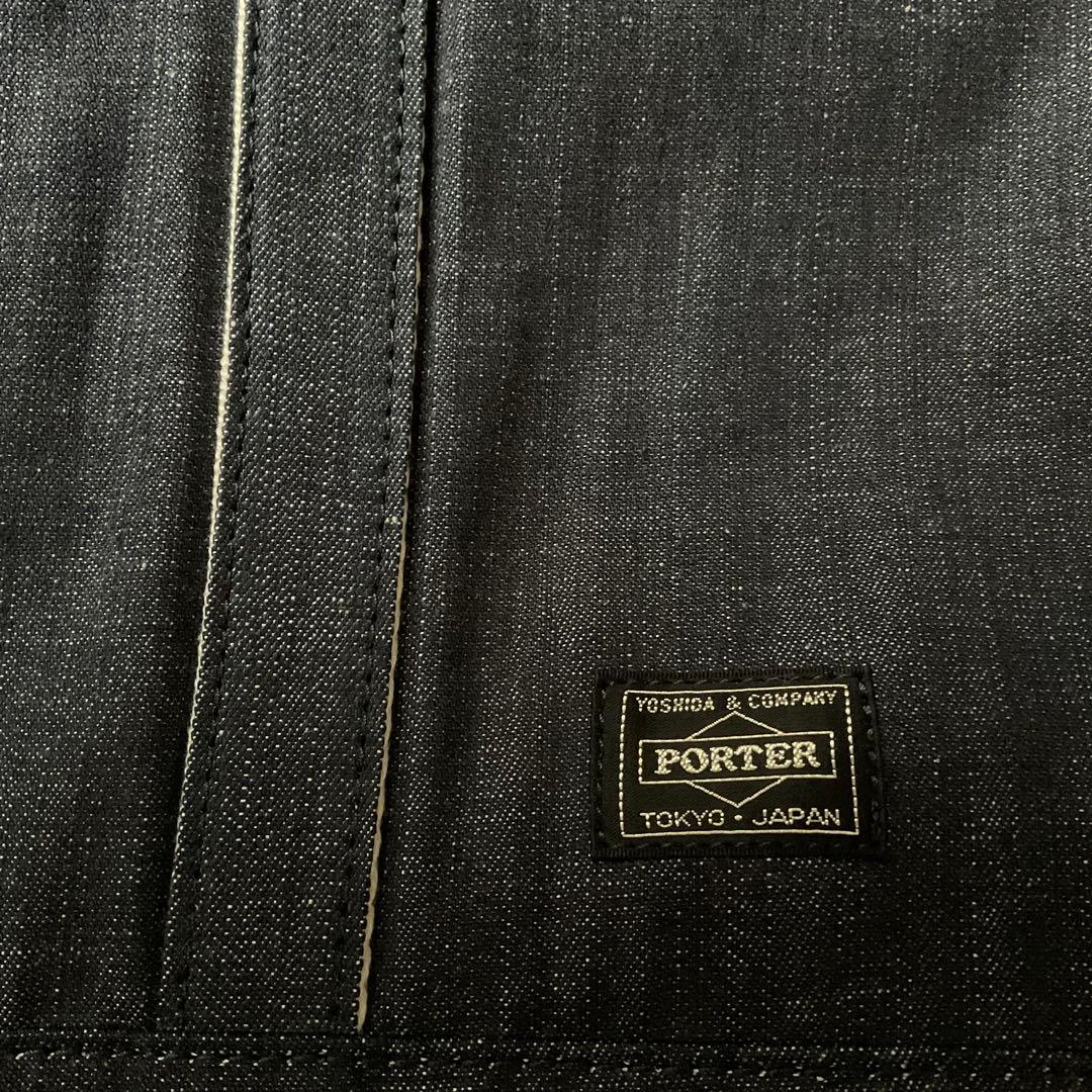 「新品／未使用」PORTER x orgabits デニムトートバッグ