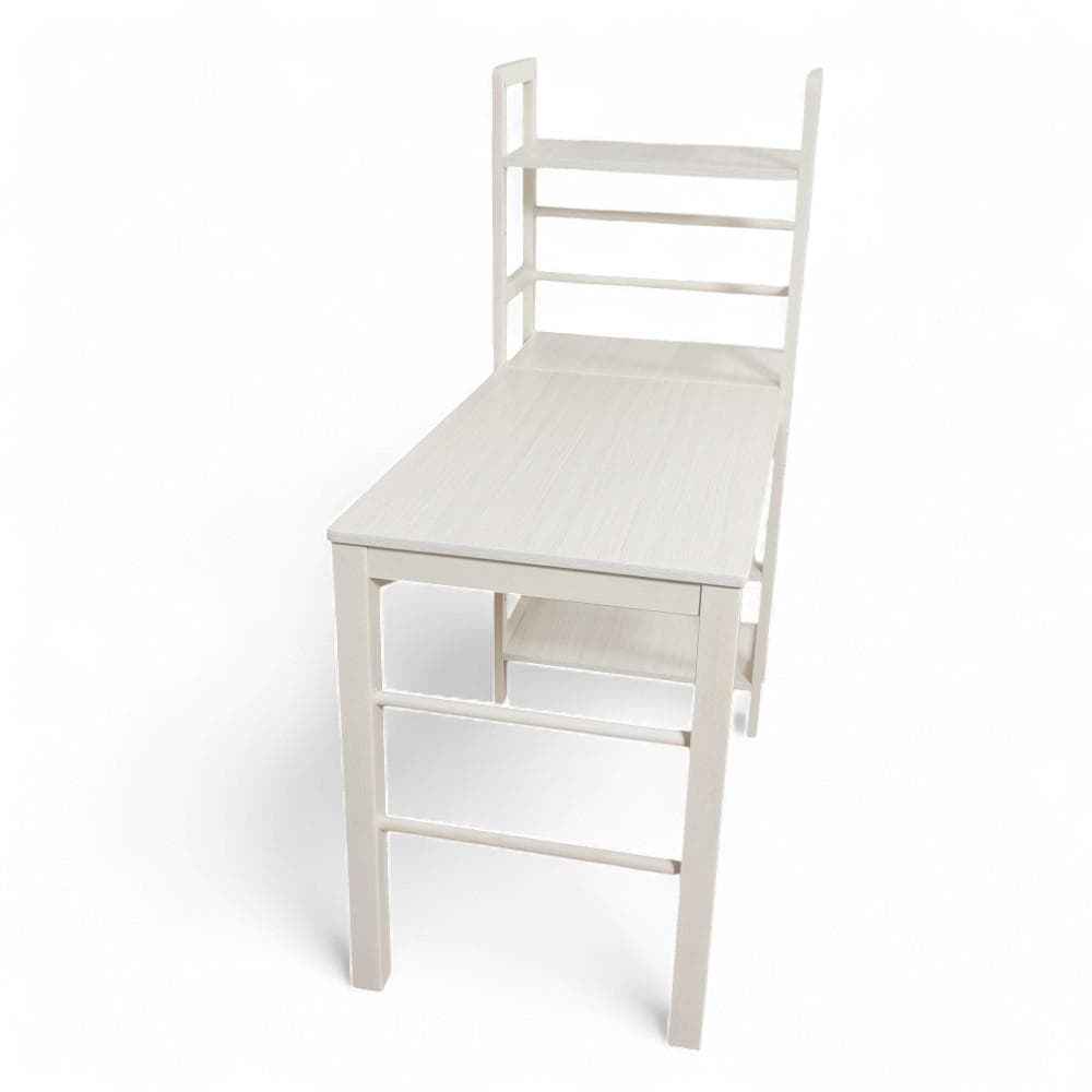 送料無料【新品】棚付き デスク 作業台 勉強机 ミシン台