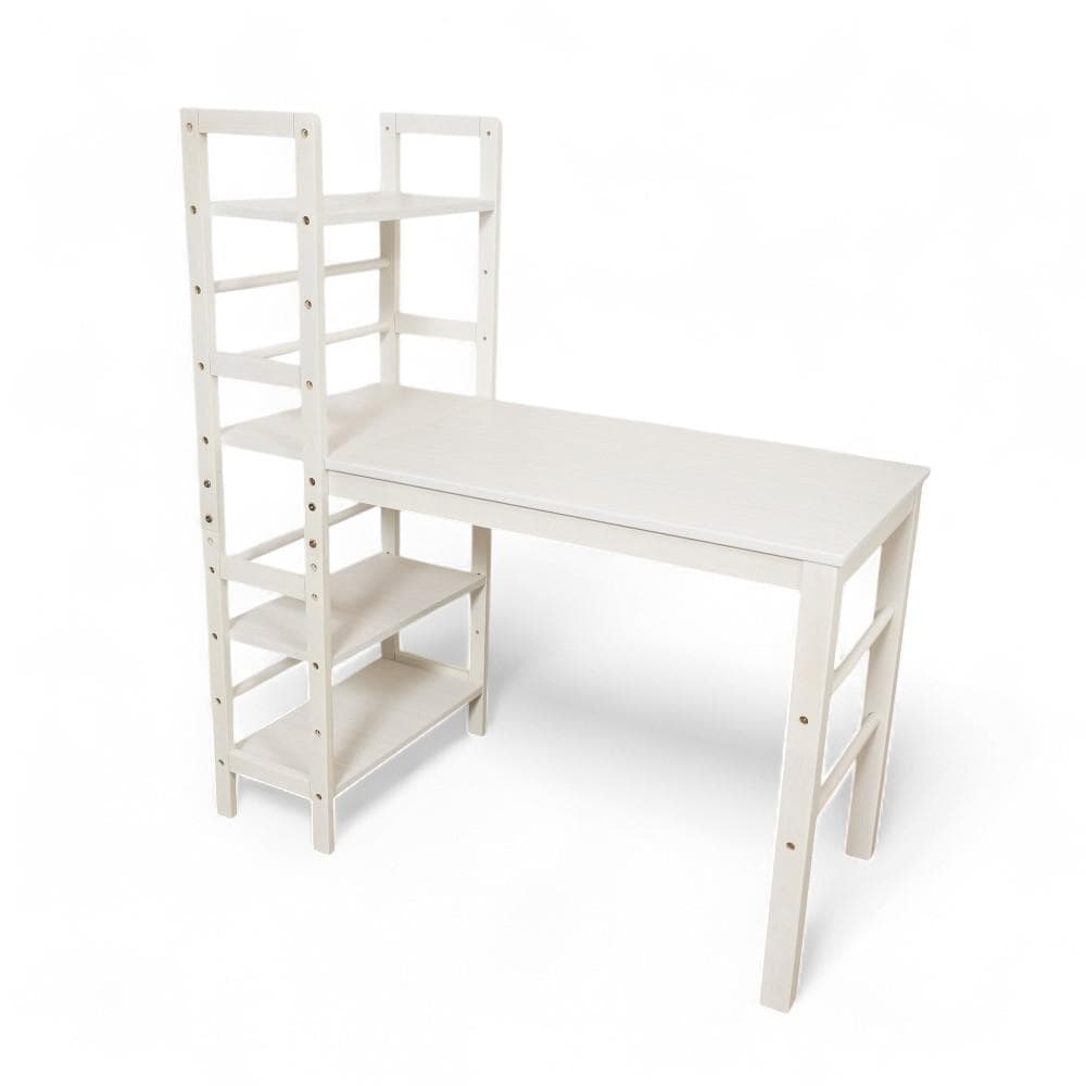 送料無料【新品】棚付き デスク 作業台 勉強机 ミシン台