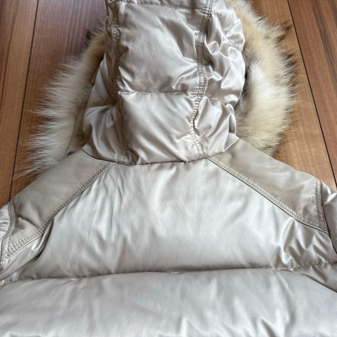 コーチCOACHベージュ 上品なダウンジャケット◆サイズ8