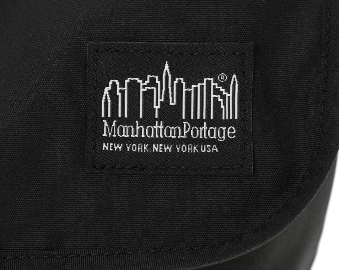 【美中古】マンハッタンポーテージブラックレーベルスタンダードメッセンジャーバッグ