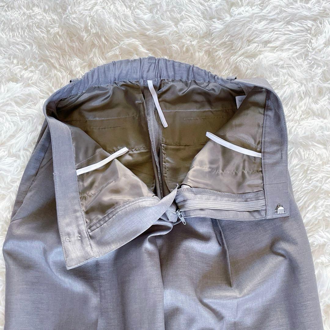 美品✨【ジェイプレス】ノーカラージャケット パンツ セットアップ 洗えるUV速乾