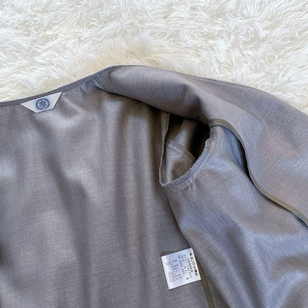 美品✨【ジェイプレス】ノーカラージャケット パンツ セットアップ 洗えるUV速乾