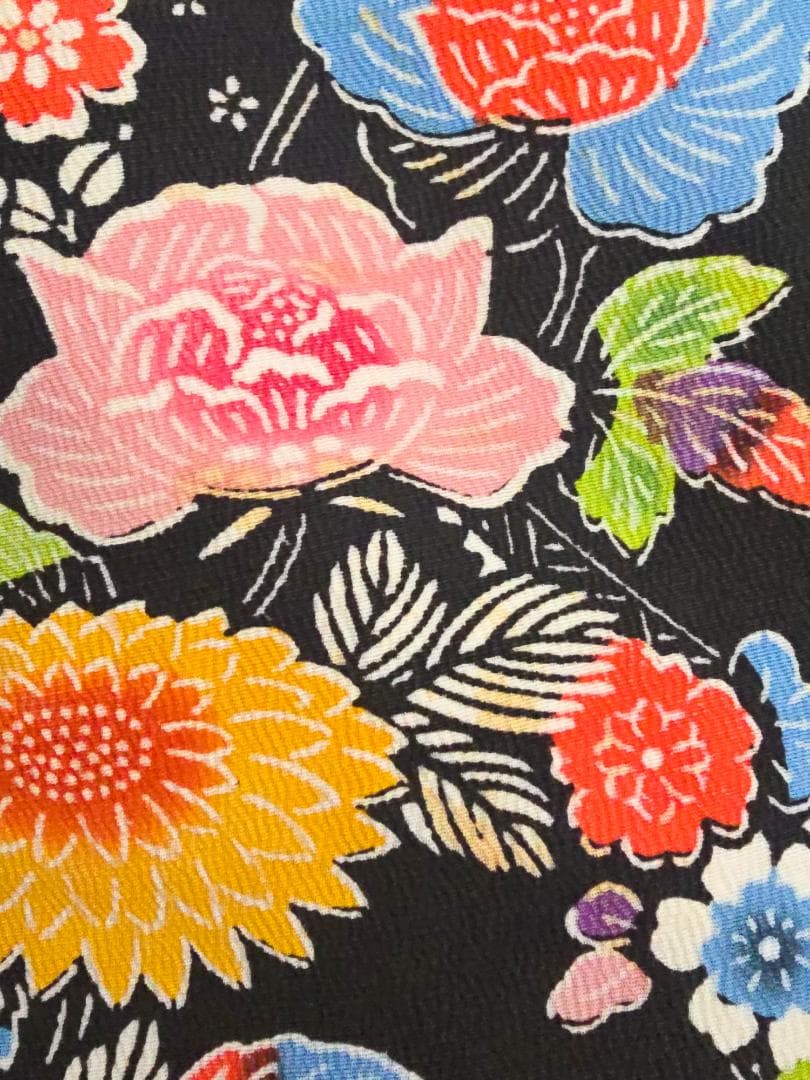 七五三　7歳　 正絹　着物　セット　女の子 c99