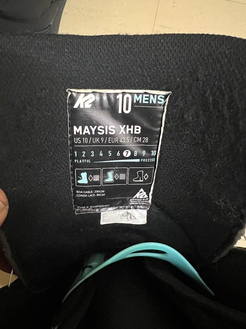 K2 CLICKER XHBスノーボードブーツ・バインディングセット　おまけ付き