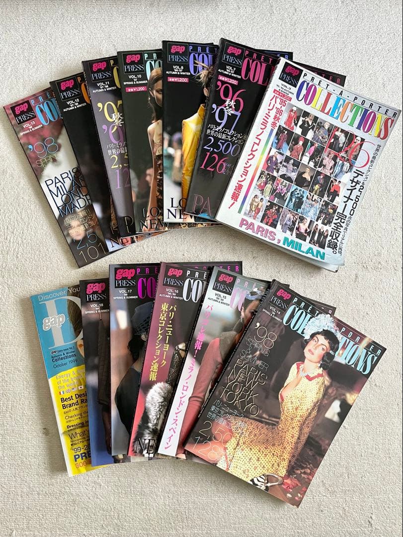女性情報誌 gap PRESS PRET-A-PORTER COLLECTIONS