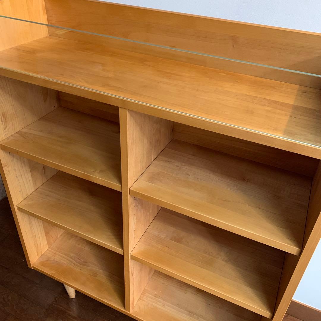 モモナチュラル COMO SHELF M 本棚　棚　美品