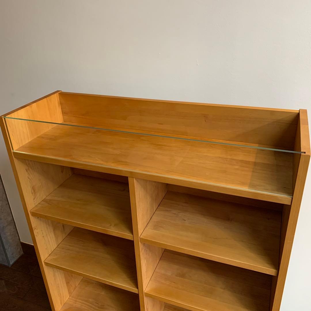 モモナチュラル COMO SHELF M 本棚　棚　美品