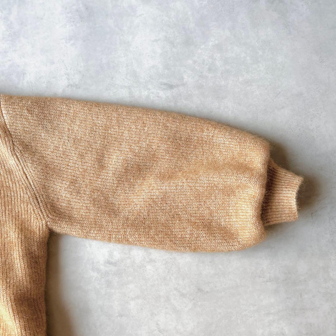 定価2.9万☆美品☆エトレトウキョウ モヘヤ　ロングニットコート　ベルト付き