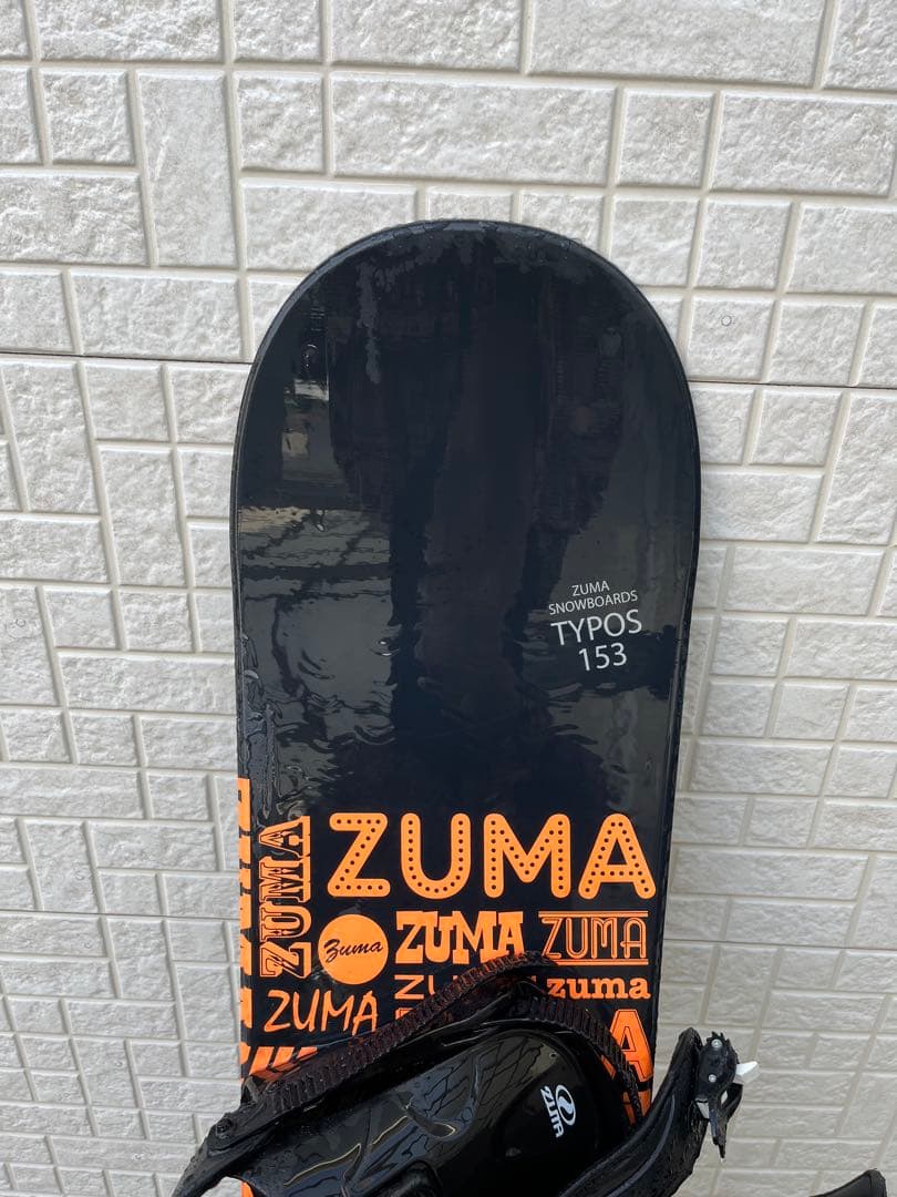 ZUMA TYPOS 153 スノーボード ビンディング付き　送料込み即発送可能
