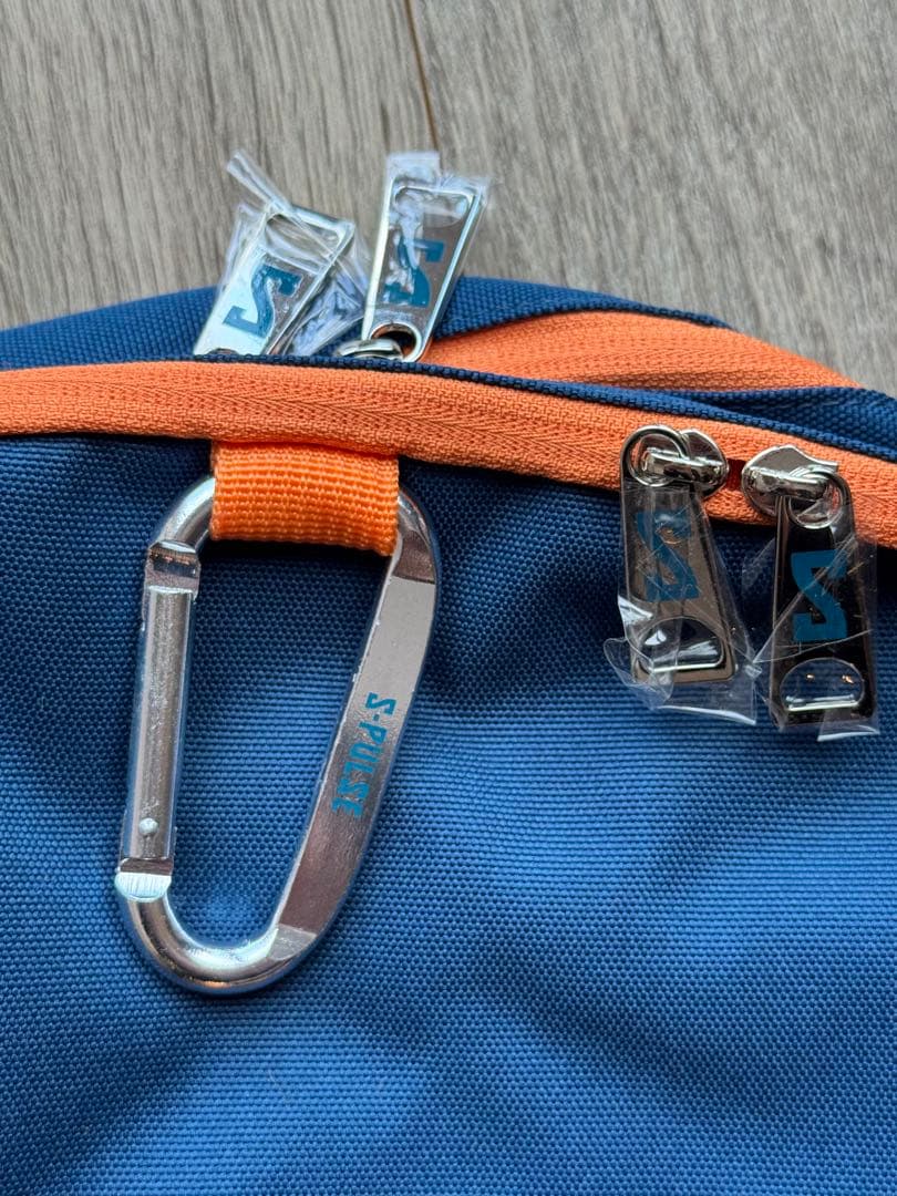 【清水エスパルス】新品未使用S-PULSE リュック ネイビー/オレンジ