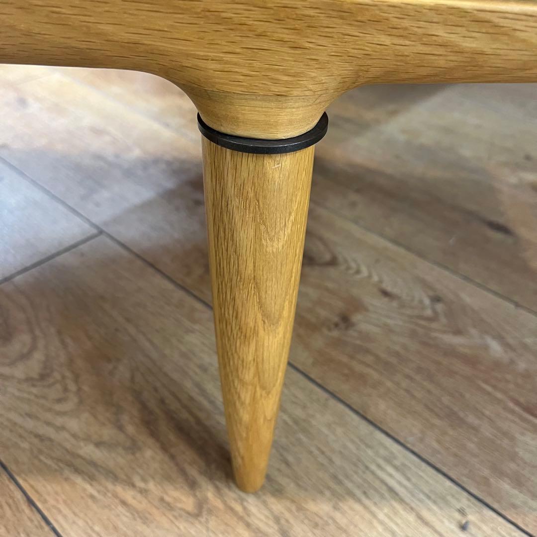 センターテーブル 引き出し付 オーク無垢材 KISSUI 幅120cm