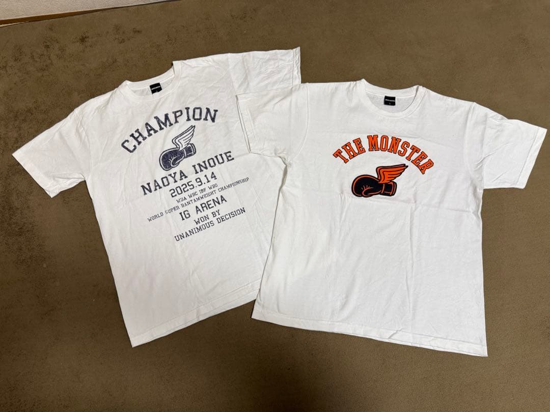 井上尚弥　Tシャツ　2着セット　L