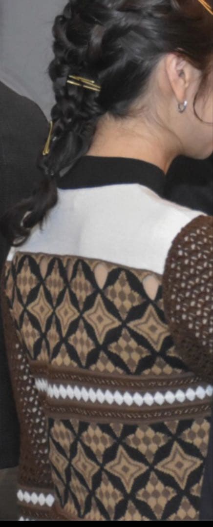 mame ジャガードニットワンピース　サイズ1