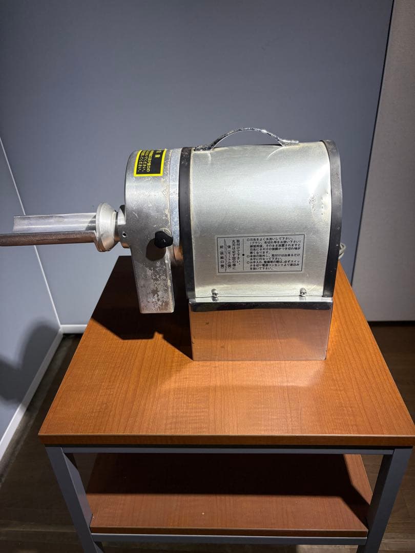 　高速ネギ刻み機　動作確認　ネギ刻み確認済み