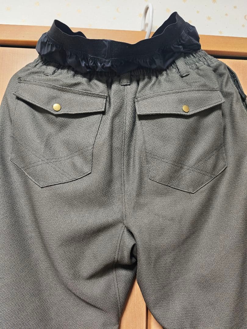 SimianRing　originalパンツ　黒グレー　Lサイズ