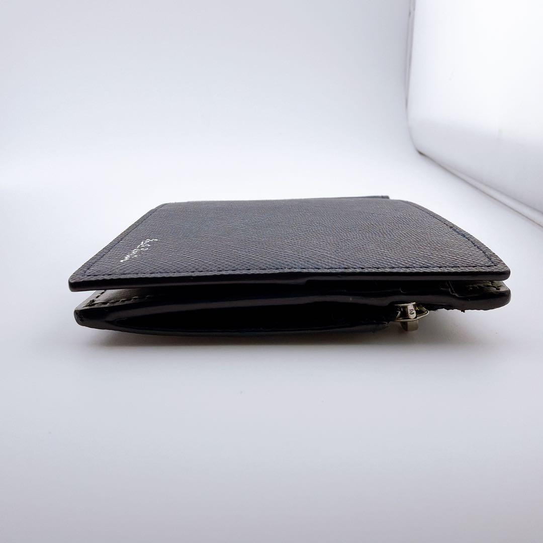 【Paul Smith（ポールスミス） マネークリップ ネイビー×カーキ】