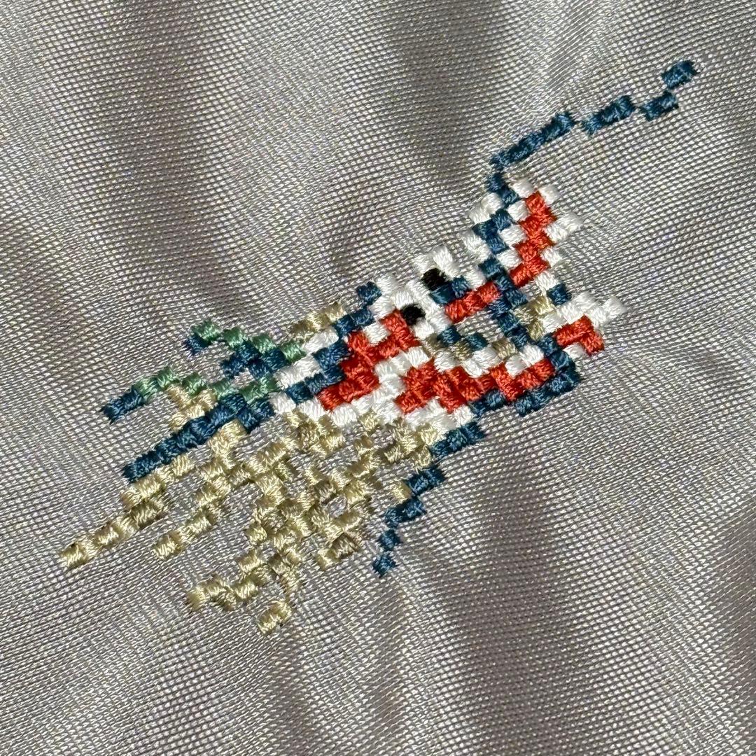 【タグ付き XL】プーマ スカジャケット スカジャン シルバー ジャージ y2k