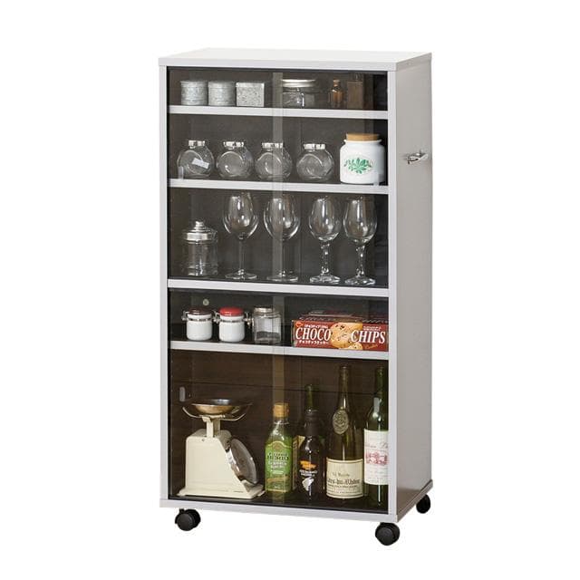 【新品・送料無料】ＣＤビデオ収納　ワイド型 (シルバー/ブラック) (ブラウン)