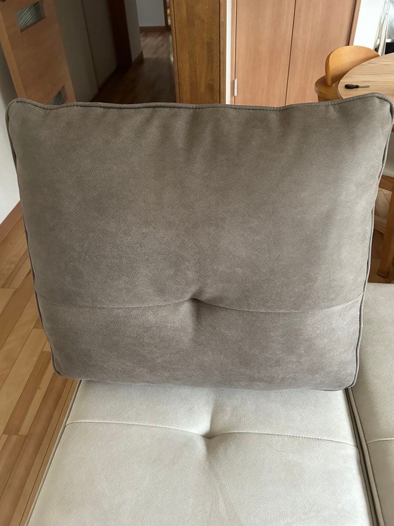 値下げ！アルフレード 背当てクッション 座椅子　ヨーロピアングレー