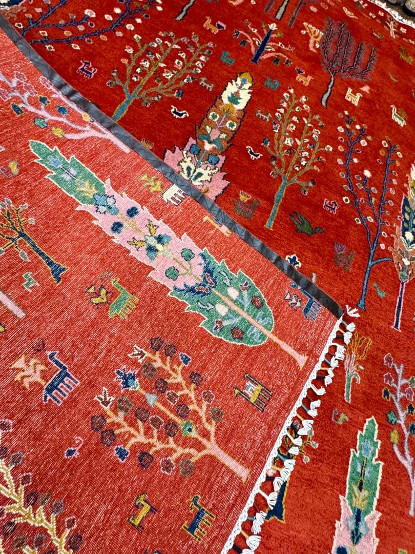 ペルシャ 手織り 絨毯 ( TREE OF LIFE )