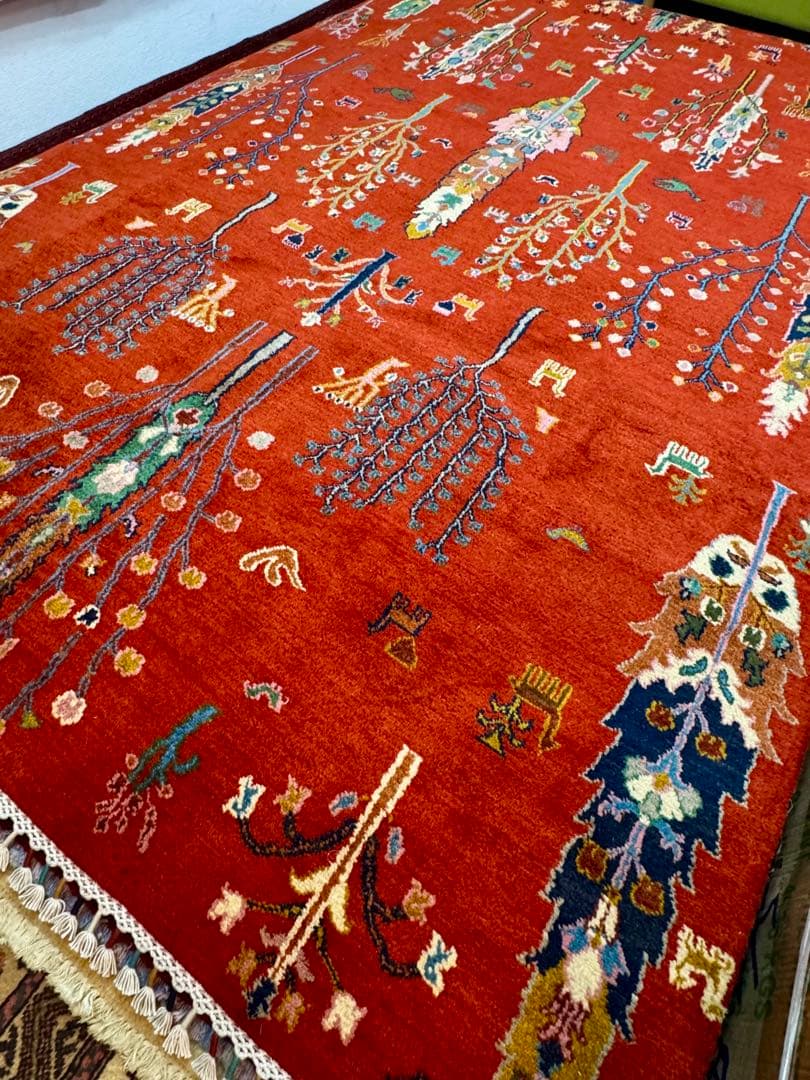 ペルシャ 手織り 絨毯 ( TREE OF LIFE )