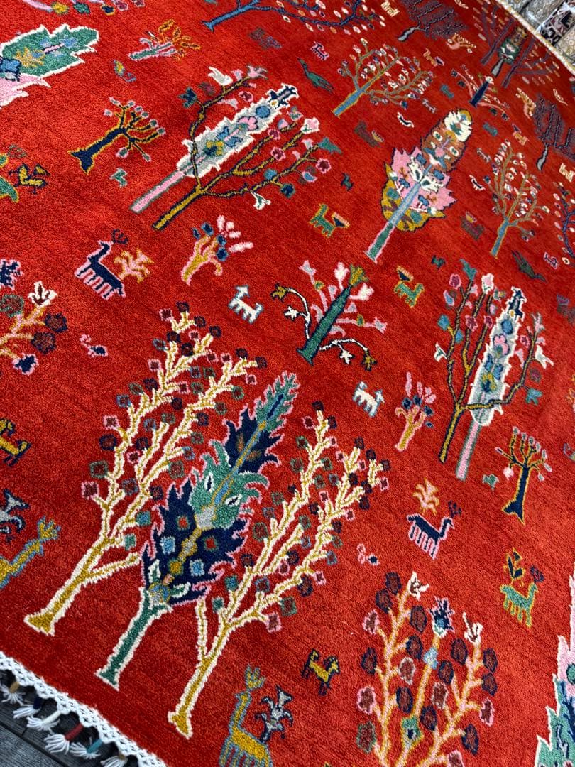 ペルシャ 手織り 絨毯 ( TREE OF LIFE )