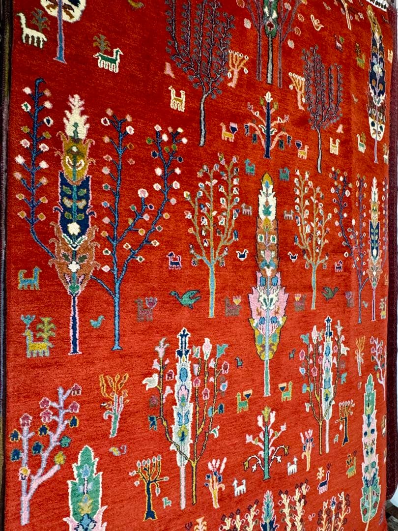 ペルシャ 手織り 絨毯 ( TREE OF LIFE )